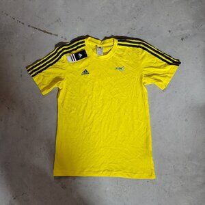 BRAND NEW Yellow and Black Fifa Adidas T-Shirt